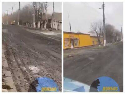 "Стільки багнюки ще не бачили": відео з вулиць окупованого Сватового