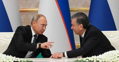 Мирзиёев и Путин обсудили укрепление отношений между Узбекистаном и Россией