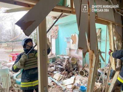 Войска рф выпустили по Сумщине 110 снарядов и мин: повреждены жилые дома