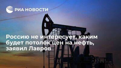 Лавров заявил, что Россия будет работать с партнерами независимо от потолка цен на нефть