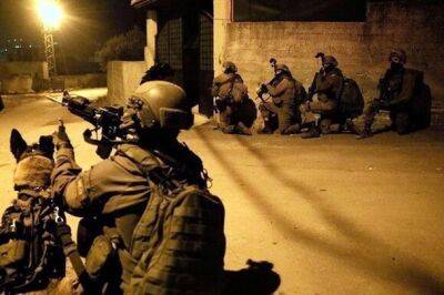 Спецназ ЦАХАЛ принял бой в районе Дженина: 2 боевиков уничтожены, 9 арестованы