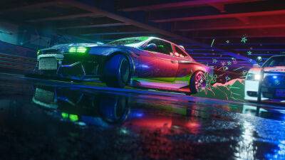 «Героям слава»: В Need For Speed: Unbound можно разблокировать сине-желтый дорожный след от шин