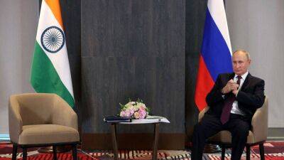 Bloomberg: премьер Индии отменил встречу с Путиным