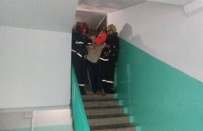 В Полоцке сотрудники МЧС спасли мужчину во время пожара