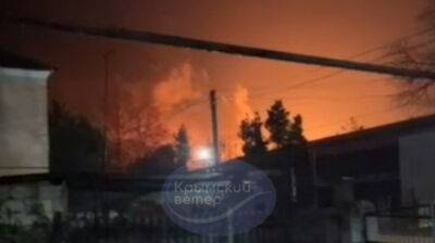 В Крыму горела казарма с военными, есть погибшие – СМИ