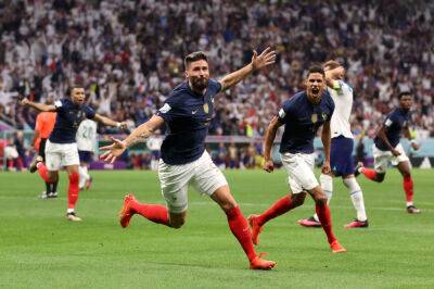 Франция победила Англию в напряженном матче и стала последним полуфиналистом ЧМ-2022