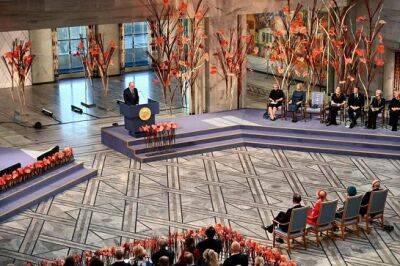 В Осло прошла церемония вручения Нобелевской премии мира за 2022 год