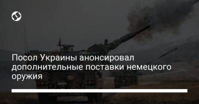 Посол Украины анонсировал дополнительные поставки немецкого оружия