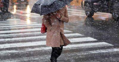Погода в Украине на 12 декабря: Снег с дождем и сильный ветер (КАРТА)