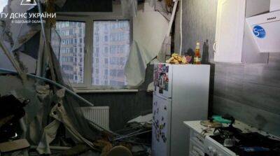 Под Одессой в квартире взорвался газовый баллончик, разрушена фасадная стена