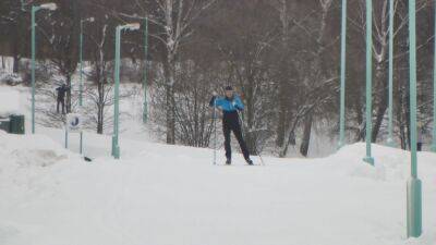 В Минске открыты бесплатные лыжные трассы