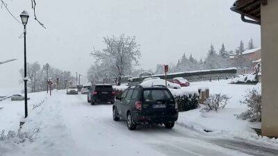 На Францию, Финляндию и Великобританию обрушились снегопады