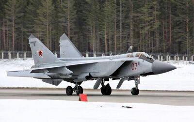 В Беларусь прилетели три российских МиГ-31 - соцсети