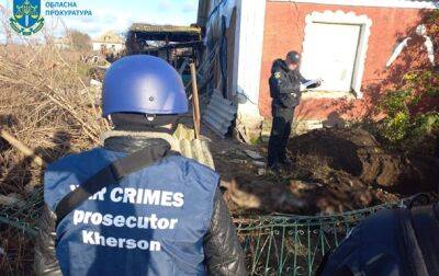 На Херсонщине эксгумировали тело мужчины, погибшего от атаки РФ