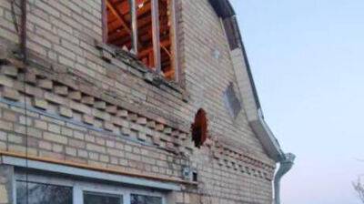 Атака дронов: в Киевской области поврежден частный дом