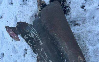 Поліція показала уламки збитого під Києвом дрона (фото) - rbc.ua - Україна - місто Київ