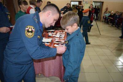 Стали кадетами в День Героев Отечества школьники из Комсомольской школы Кунгурского округа