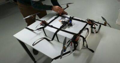 Ученые представили "умный" дрон, меняющий структуру: как он работает (видео)