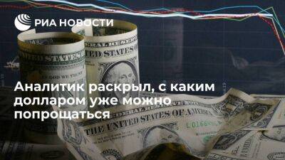 Аналитик Васильев заявил, что с сильным и стабильным долларом можно попрощаться