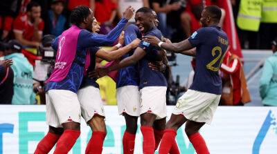 Футболисты Франции во второй раз подряд вышли в финал ЧМ