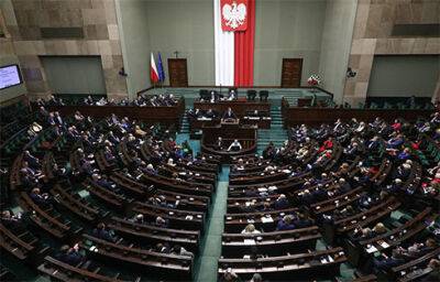 Сейм Польщі ухвалив резолюцію про терористичний статус РФ у редакції влади, опозиція не голосувала