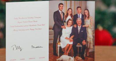 король Филипп - король Карл III (Iii) - королева-консорт Камилла - Бельгийские монархи показали свою рождественскую открытку - focus.ua - Украина - Бельгия