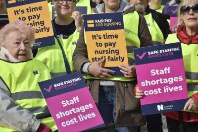 Британские медсестры устроили беспрецедентную забастовку