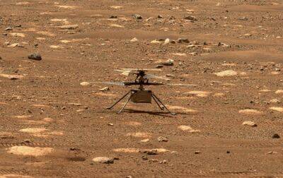 Гелікоптер NASA під час польоту зробив нову фотографію поверхні Марсу