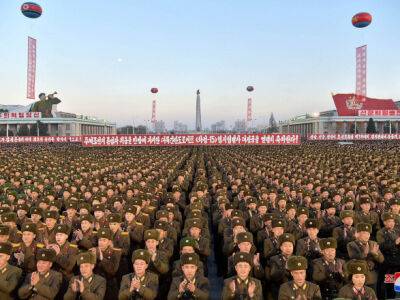Северная Корея готовится к проведению военного парада
