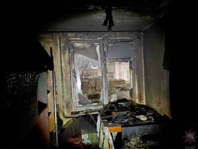 В Щучинском районе на пожаре погиб человек