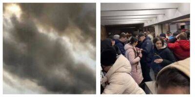 Новая ракетная атака по Украине, в городах гремят взрывы: остановился транспорт и не только