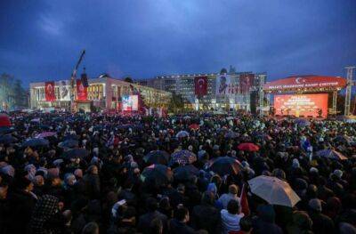У Стамбулі проходить мітинг на підтримку суперника Ердогана на виборах 2023 року