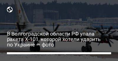 В Волгоградской области РФ упала ракета Х-101, которой хотели ударить по Украине — фото