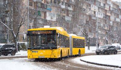 В Киеве вместо метро и электротранспорта будут ходить автобусы