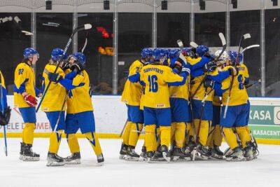 Сборная Украины U-20 по хоккею добыла четвертую победу на ЧМ-2022 и сохранила лидерство в дивизионе 1B