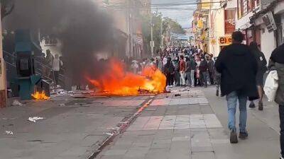 Перу: протесты не прекращаются