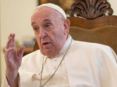 Папа Римский назвал войну россии против Украины "мировой"