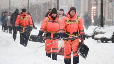 В Москве – рекордный снегопад. Десятки авиарейсов отменены или задержаны