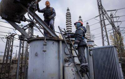 В "Укренерго" сподіваються завтра збільшити відновлення електропостачання на 20-30%