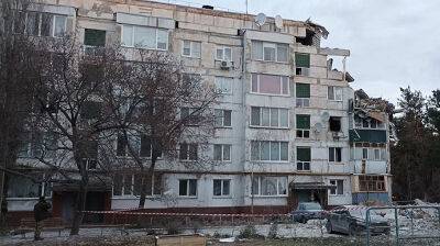 Мэр показала последствия российского удара по жилой 5-этажке вблизи Чугуева
