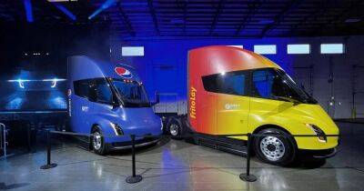 Tesla начала поставки грузовика Semi: он будет развозить Pepsi и чипсы Lay's (видео)