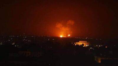 СМИ: Израиль уничтожил арсенал Хизбаллы и батарею ПВО в аэропорту Дамаска