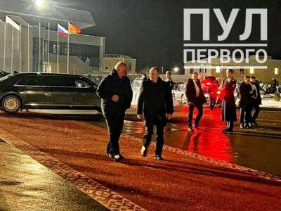 Перед отлетом из Беларуси Путин несколько часов пробыл в гостях у Лукашенко в резиденции «Озерный»
