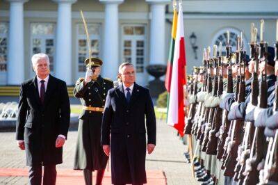 Президенты Литвы и Польши посетят базу ВВС в Шяуляй
