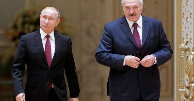 В ISW считают, что Путину вряд ли удалось убедить Лукашенко прямо вступить в войну с Украиной