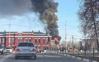 В Белгородской области - пожар и проблемы со светом