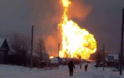 У російській Чувашії вибухнув газопровід (відео)