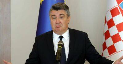 Президент Хорватии "послал" своего премьера "ехать воевать в Украину"