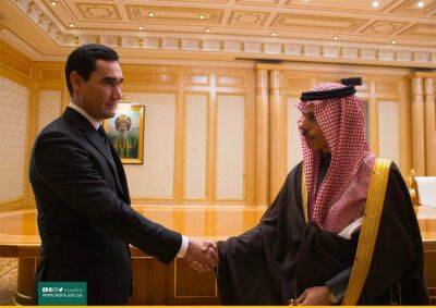Глава МИД Саудовской Аравии провел в Ашхабаде переговоры с министром иностранных дел и президентом Туркменистана