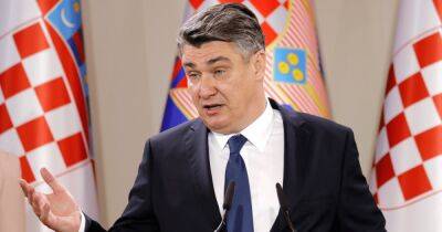 "Пытаются сделать насильно": президент Хорватии заявил, что не считает Украину союзником